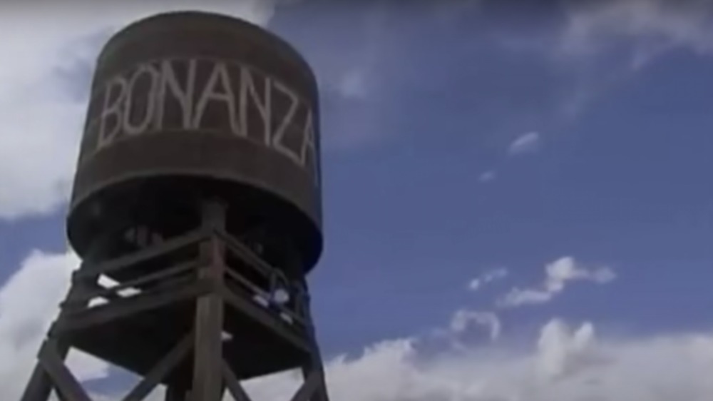 water tower showing the word Bonanza
