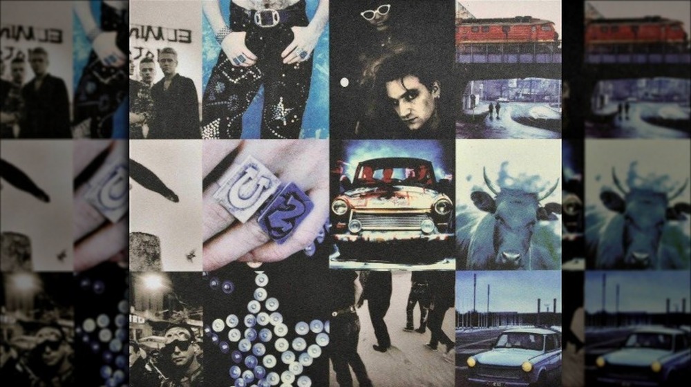 U2 Achtung Baby album cover