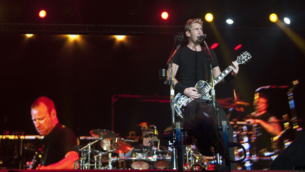 Chad Kroeger on stage