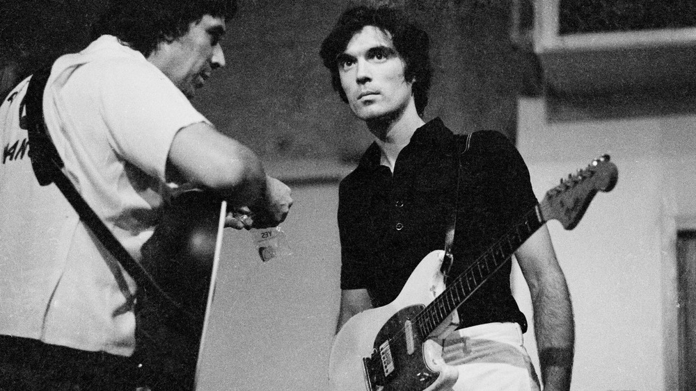 young David Byrne 
