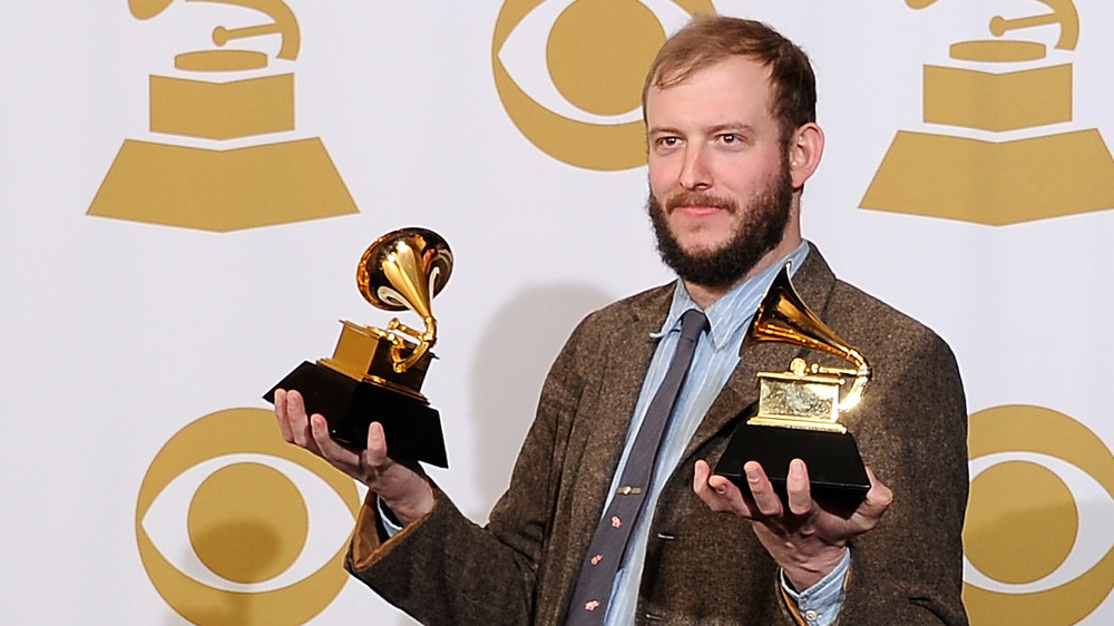 Bon Iver with Grammys