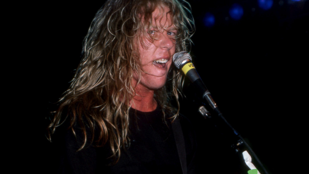 Metallica's James Hetfield in 1986