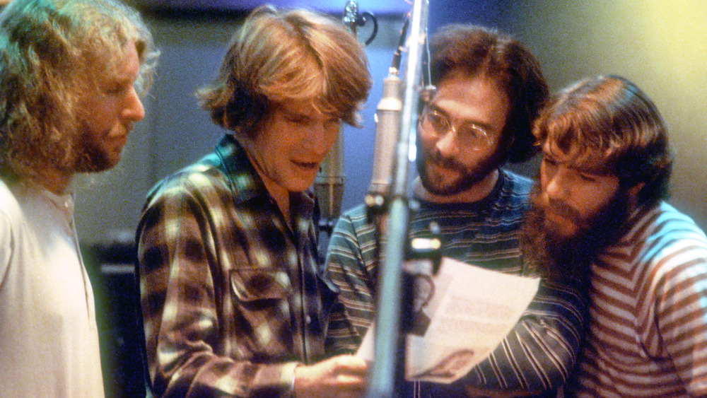 Creedence Clearwater Revival in recording studio