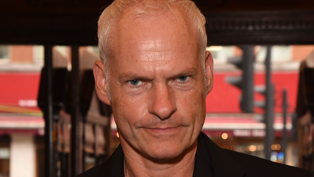 Martin McDonagh smirking