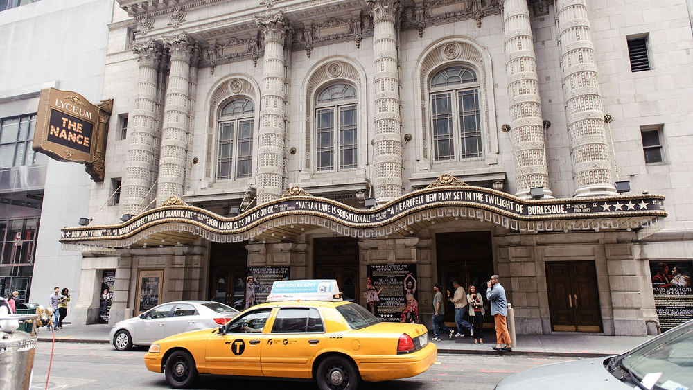 exterior view of the Lyceum Theater