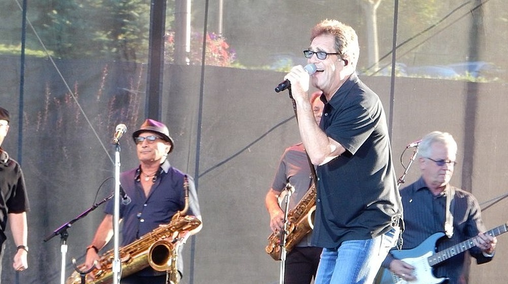 Huey Lewis singing 