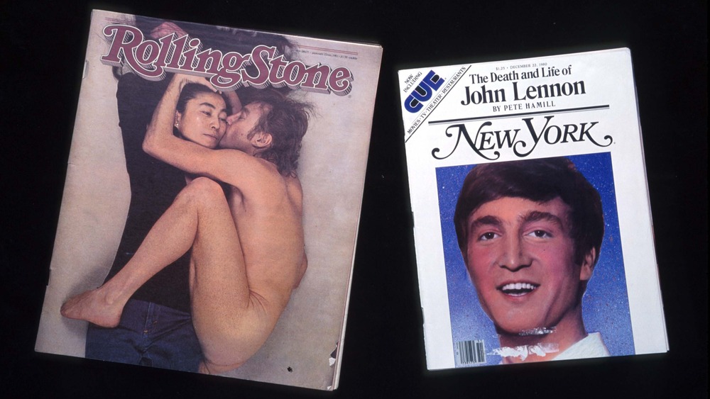 magazine covers of John Lennon