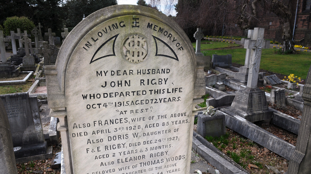 Eleanor Rigby gravestone