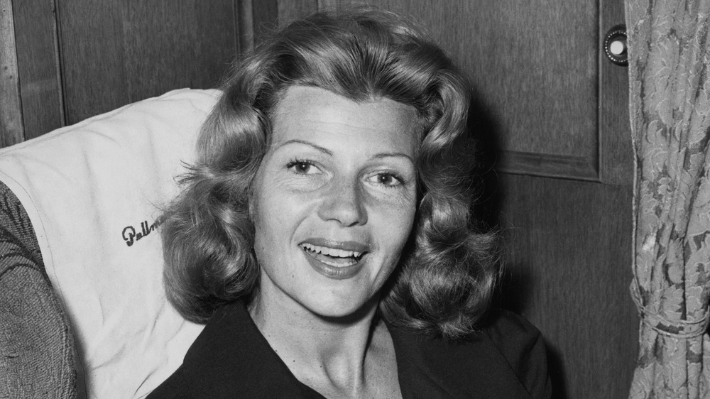 Rita Hayworth smiling