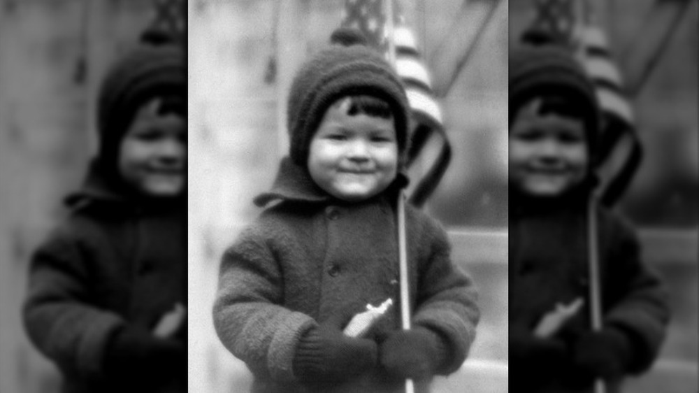 Photograph of Orson Welles at three years of age