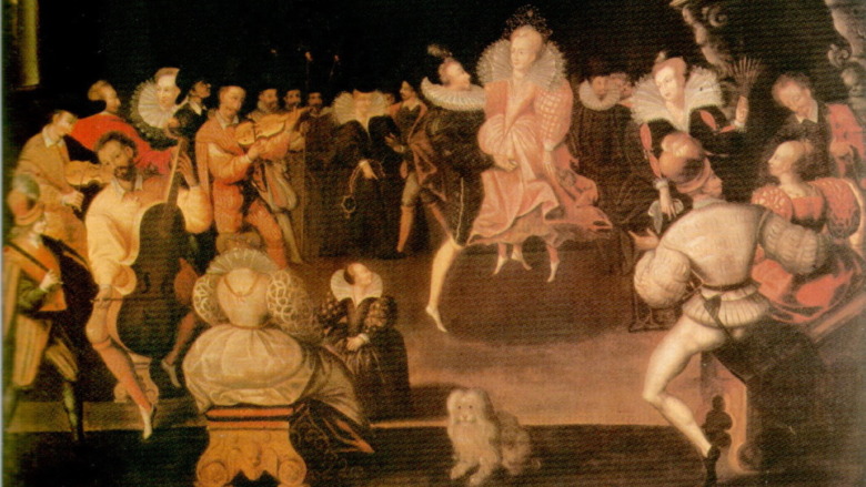 Dancing in Queen Elizabeth I's court