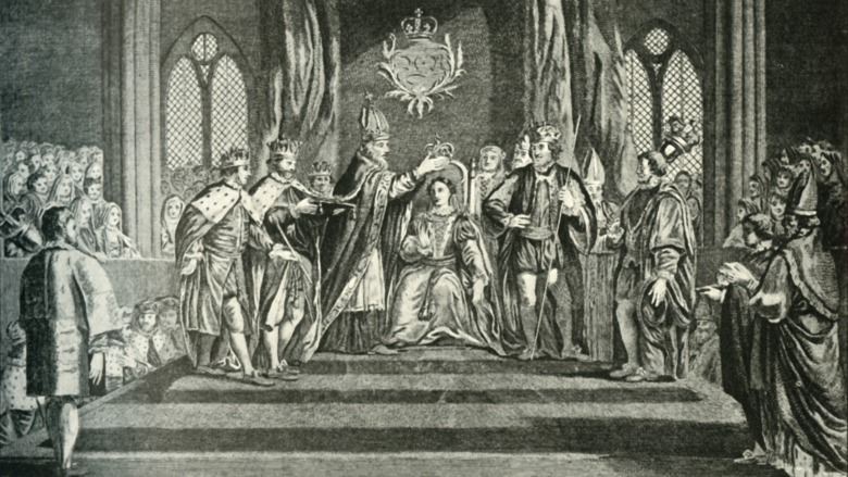 Coronation of former lady-in-waiting Anne Boleyn