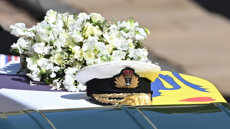 Prince Philip's naval cap