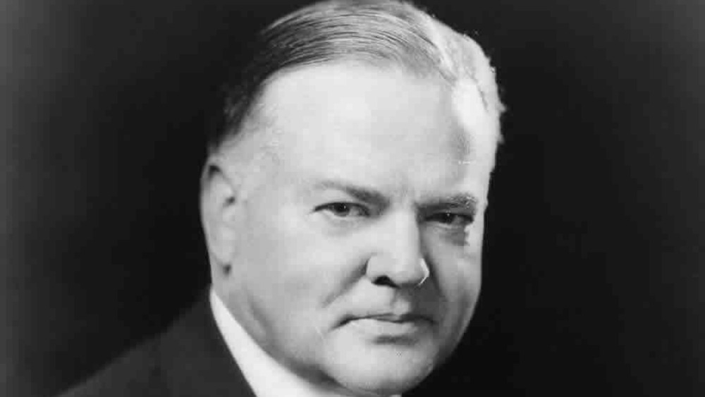 Herbert Hoover facing slightly right