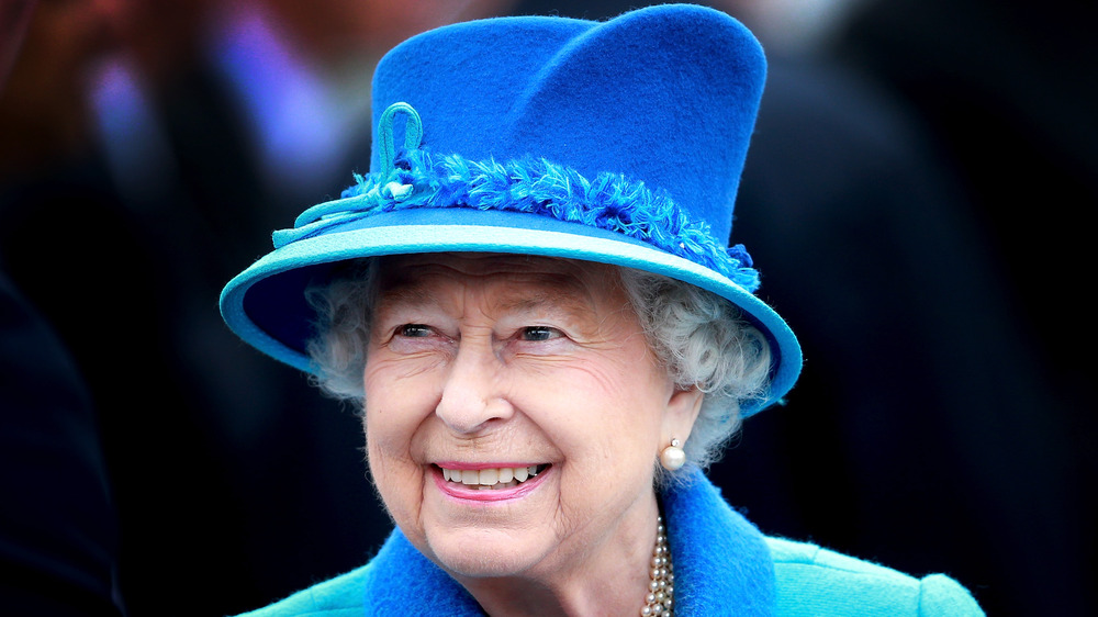 Queen Elizabeth in hat
