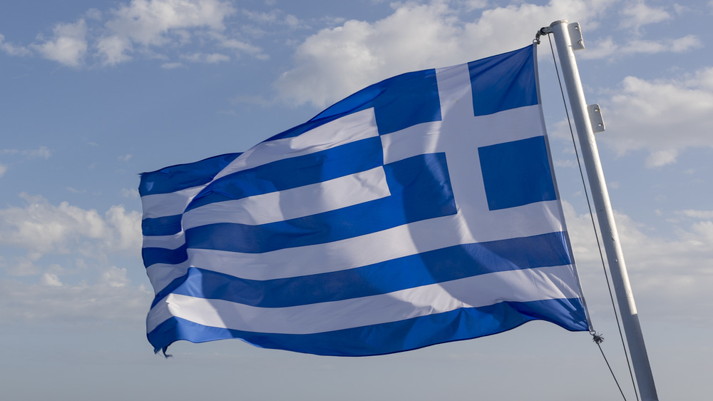 the flag of greece