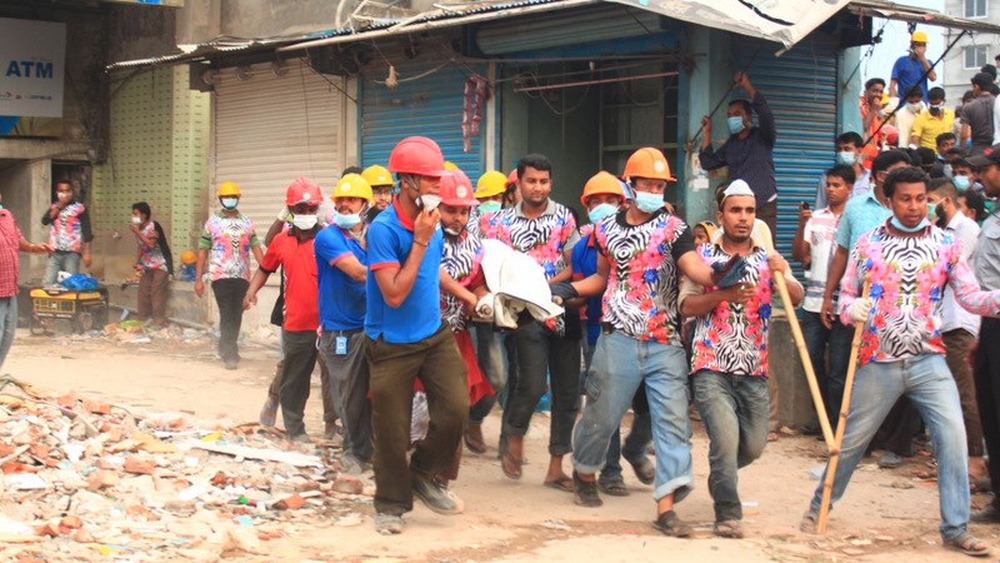 Carrying out survivor Rana Plaza