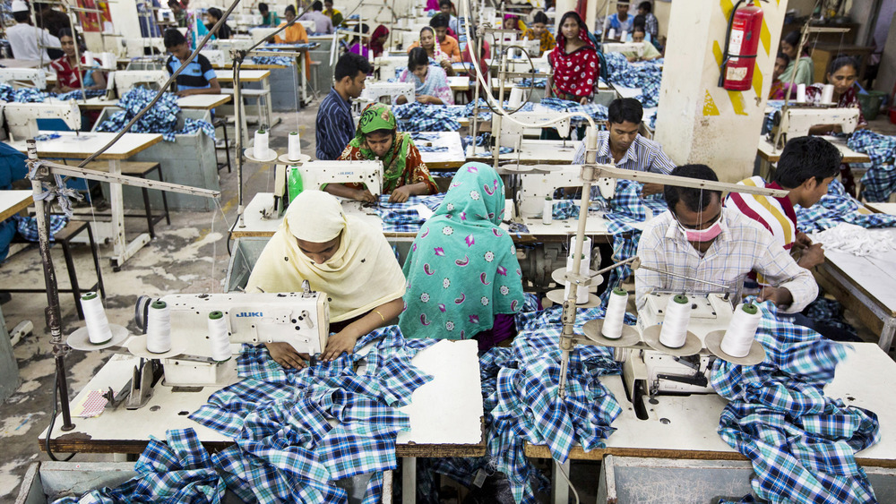 workers in Bangladesh garment factory
