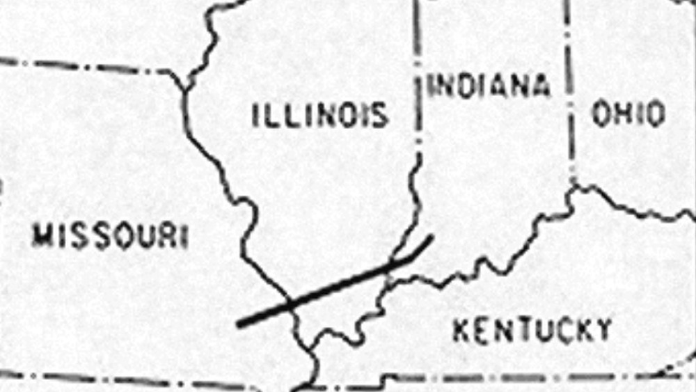 Path of Tri-State Tornado