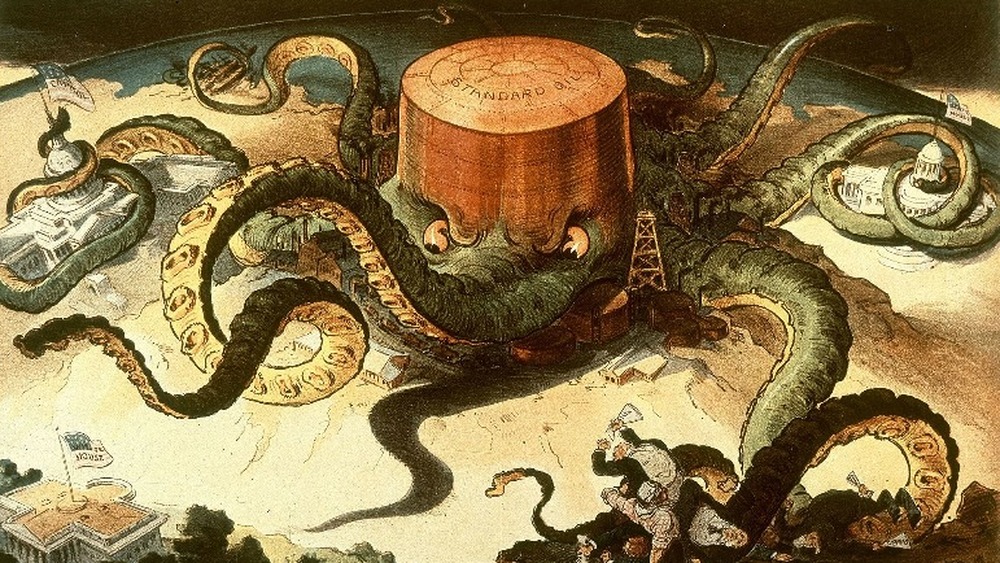 standard oil octopus political cartoon