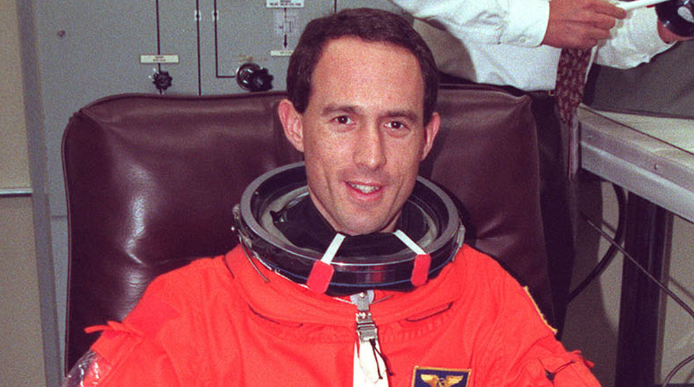 NASA astronaut Jim Newman