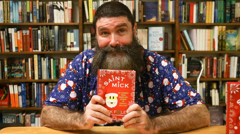 Mick Foley at a book signing