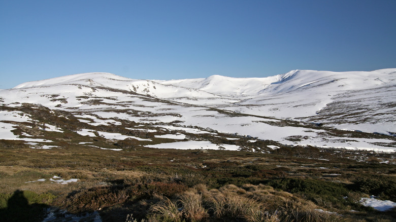 Mount Kosciuszko under blue sky