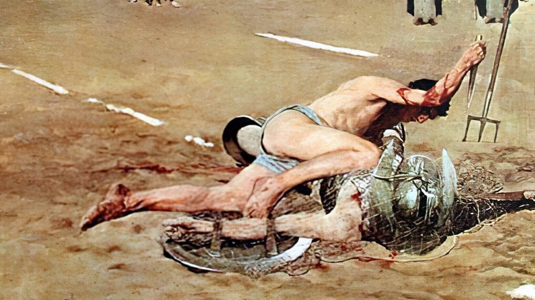 Gladiators fighting pyle