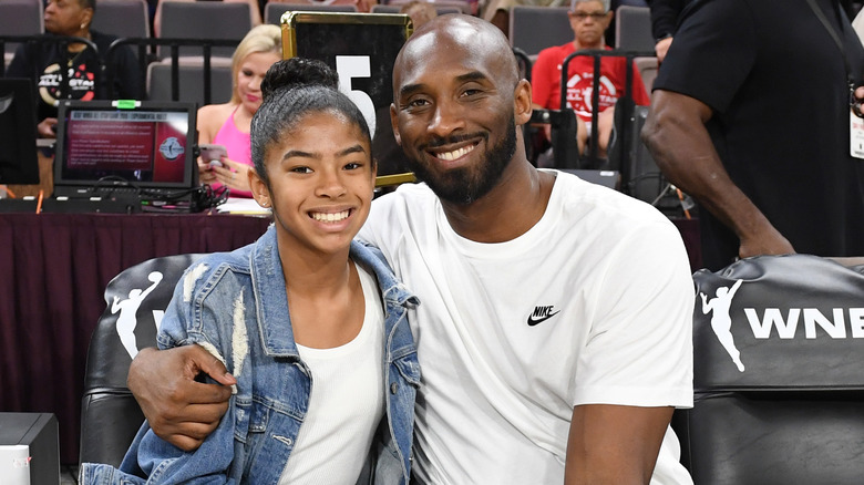 Gianna and Kobe Bryant