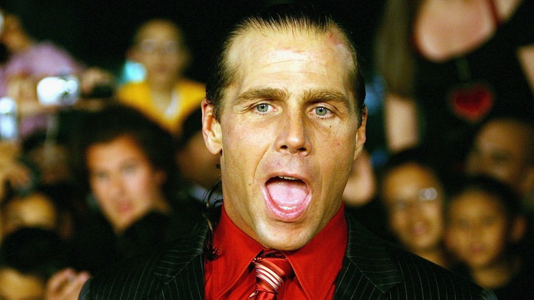 Shawn Michaels at movie premiere