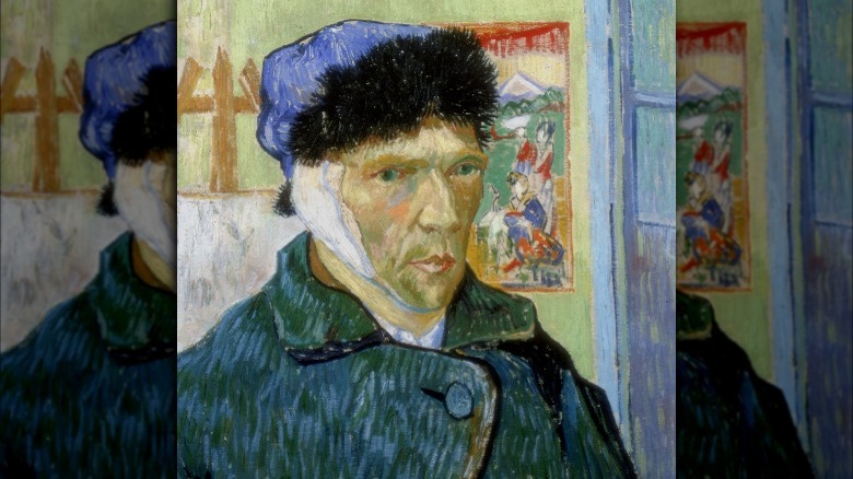 van gogh self portrait without ear