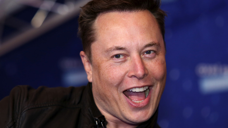 elon musk with mouth open