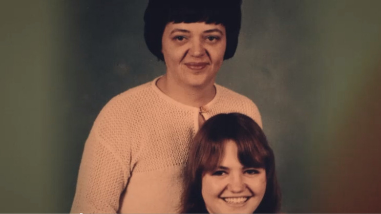 Lori Arnold with her mother