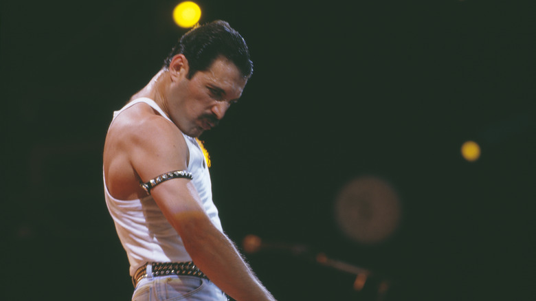 Freddie Mercury at Live Aid