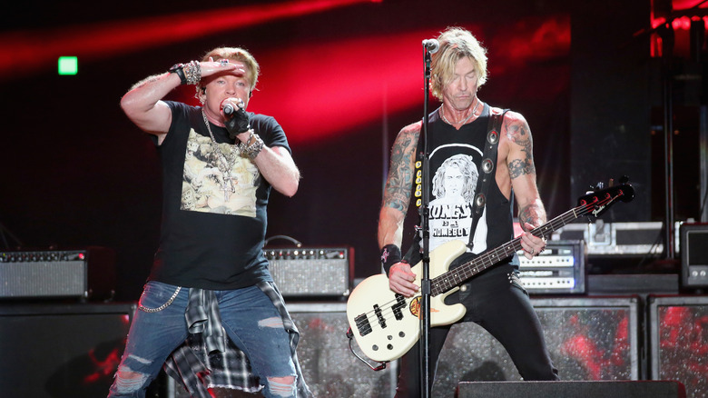 Axl Rose and Duff McKagan