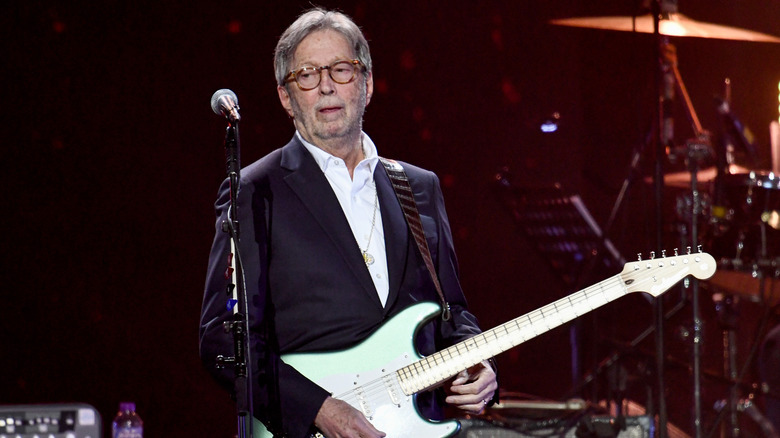 Eric Clapton performing