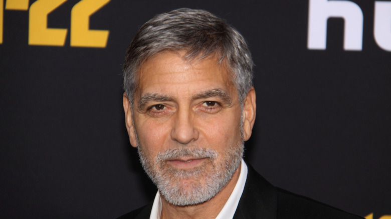 George Clooney grey beard