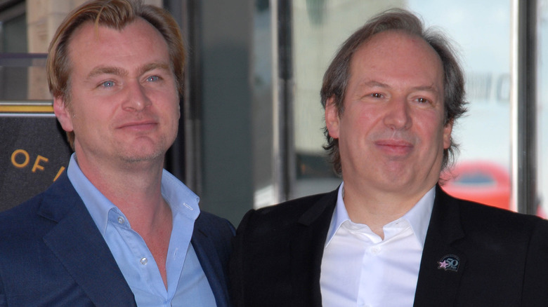 Christopher Nolan and Hans Zimmer smiling