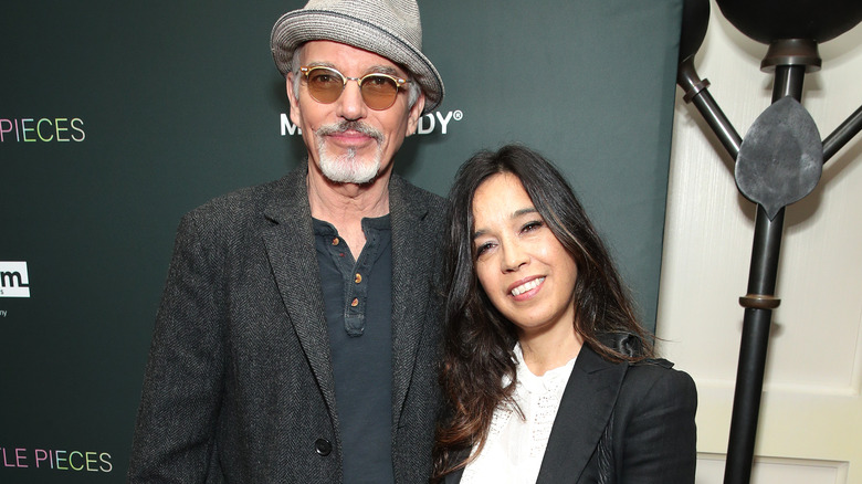 Billy Bob Thornton with his wife, Connie Angland