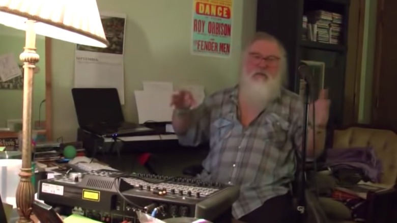 R. Stevie Moore recording at home