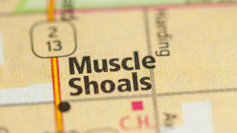 Muscle Shoals on the map
