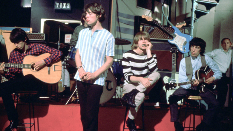 the rolling stones rehearsing