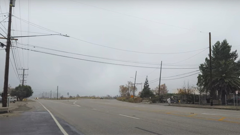 accident site on Route 66