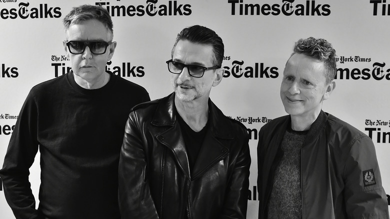 Depeche Mode at press conference