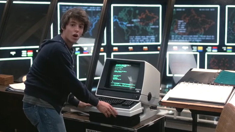 David re-programs JOSHUA in WarGames