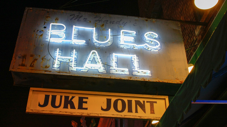 Juke joint sign