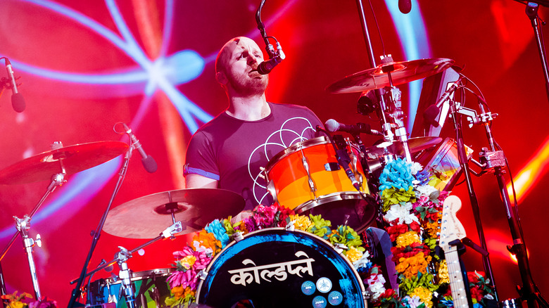 Coldplay's drummer, Will Champion