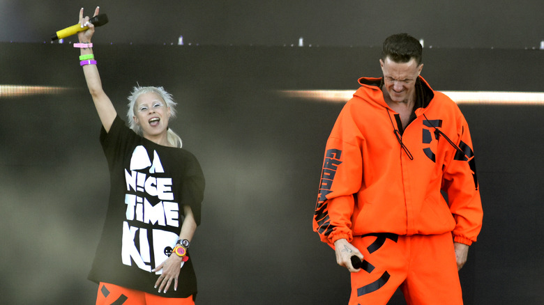 Die Antwoord on stage