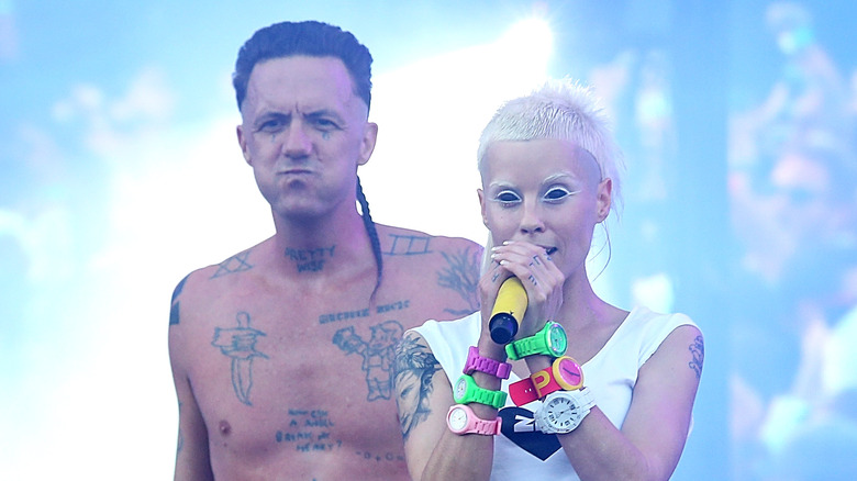 Die Antwoord performing