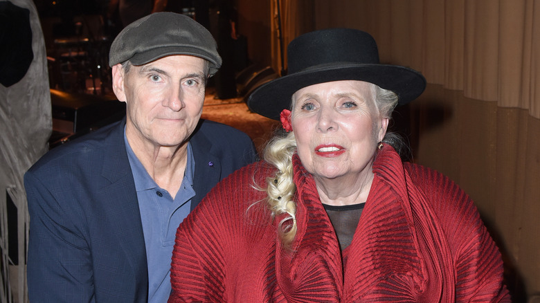 James Taylor and Joni Mitchell 